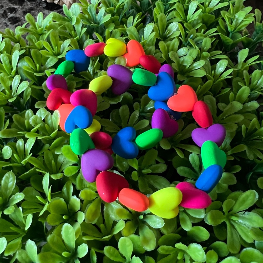 Heart Bracelet • stretchy bracelets